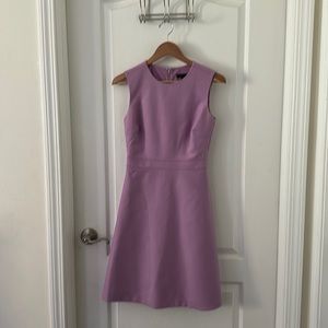 J Crew sleeveless wool dress-lavenar